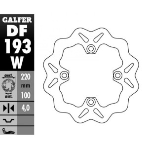 Tarcza hamulcowa tył Kawasaki ZX 6R (98-07), ER6, Z 750 - GALFER