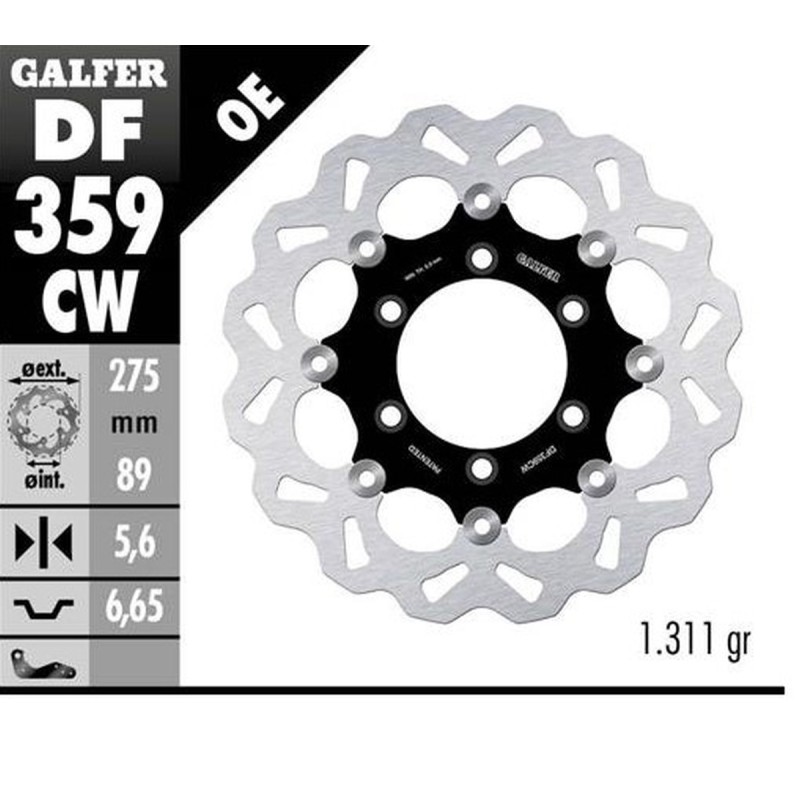 GALFER TARCZA HAMULCOWA