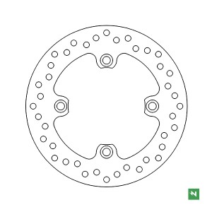 Tarcza hamulcowa tył do Hondy CBR 600F, CBR 1000RR, CB 600 Hornet, CBR 900, VTR 1000
