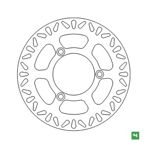 Tarcza hamulcowa Suzuki Burgman 125/200 '06-'14 - Nowa, przód/tył