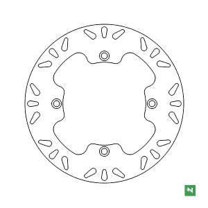 Tarcza hamulcowa przód Honda XRV 750 (90-03) - NEWFREN