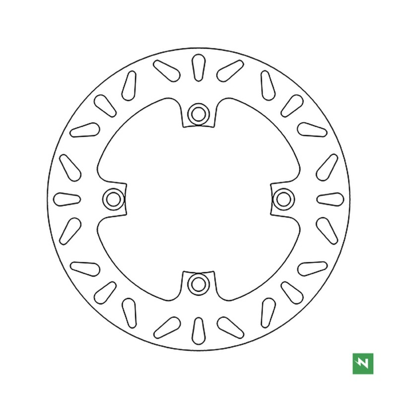 Tarcza hamulcowa tył do Hondy CBF 500/600/1000, CBR 600F 11-13, CBF1000 '06-'16