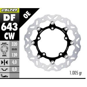 GALFER TARCZA HAMULCOWA PRZÓD KOVE 800X PRO '23-'25 (WAVE FLOATING)