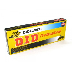 DID Łańcuch napędowy 420NZ3-140 (140 ogniw) bez O-ringów (otwarty + zapinka)