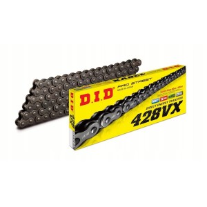 DID ŁAŃCUCH NAPĘDOWY 428VX-142 (142 OGNIW) X-RING (OTWARTY + ZAKUWKA)