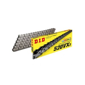 DID Łańcuch napędowy 520VX3-122 (122 ogniw) X-Ring - Otwarty + Zapięcie
