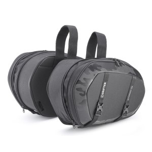 KAPPA TORBY BOCZNE POSZERZANE UNIWERSALNE K'DRIFTER 40-52L SZARY