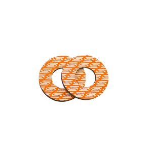 SCAR RACING PIANKI ANTYODCISKOWE DONUTS KOLOR POMARAŃCZOWY/BIAŁY - Sklep sportowy