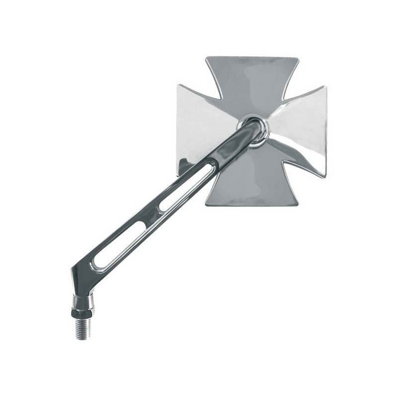 Lusterko lewe V PARTS (VICMA), średnica gwintu 10mm, strona prawa, chromowany