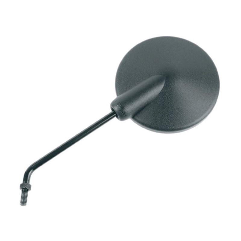 Lusterko lewe VICMA, gwint 8mm, strona prawa, czarne, do Derbi Cross City, Mulhacen, R, Senda, SM, Gilera SMT, Rieju