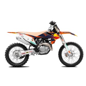 BLACKBIRD WYPRZEDAŻ KOMPLET NAKLEJEK KTM SX/SX-F '19-'22, EXC/EXC-F '20-'23 REPLICA KTM FACTORY MXGP KTM KOLOR POMA