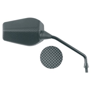 Lustro prawe VICMA 10mm carbon Derbi GP1 50/250 2005-2007