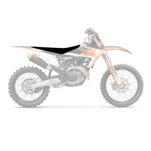 Pokrowiec / poszycie na siedzenie KTM SX/SXF 125/250/350/450 '23-'24, EXC/EXCF '24 - czarny