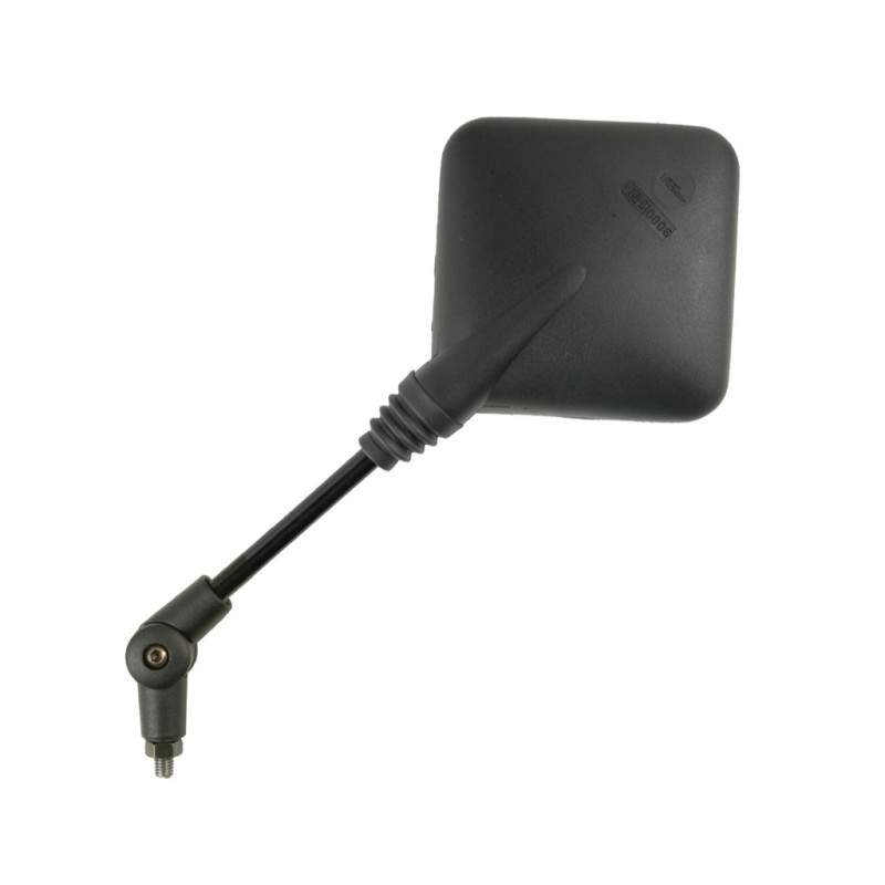 Lusterko uniwersalne regulowane lewe/prawe M10 prostokątne kolor czarny