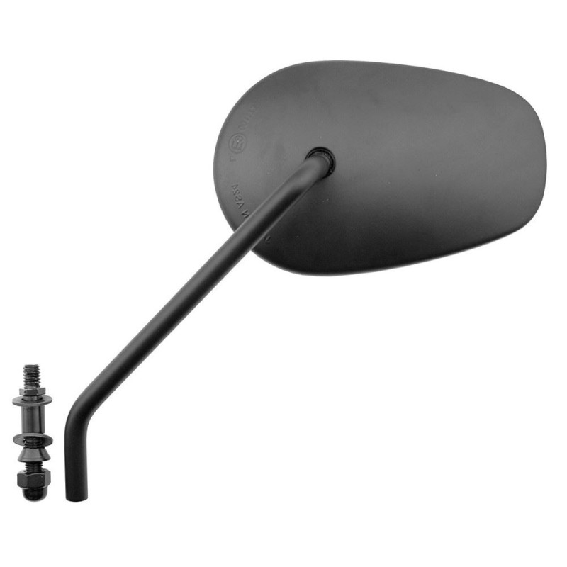 Lusterko VICMA lewe, średnica gwintu 10mm, strona prawa, kolor czarny do Harley Davidson FLD, FLH, FLHPRAWY FLHR, FLHRC