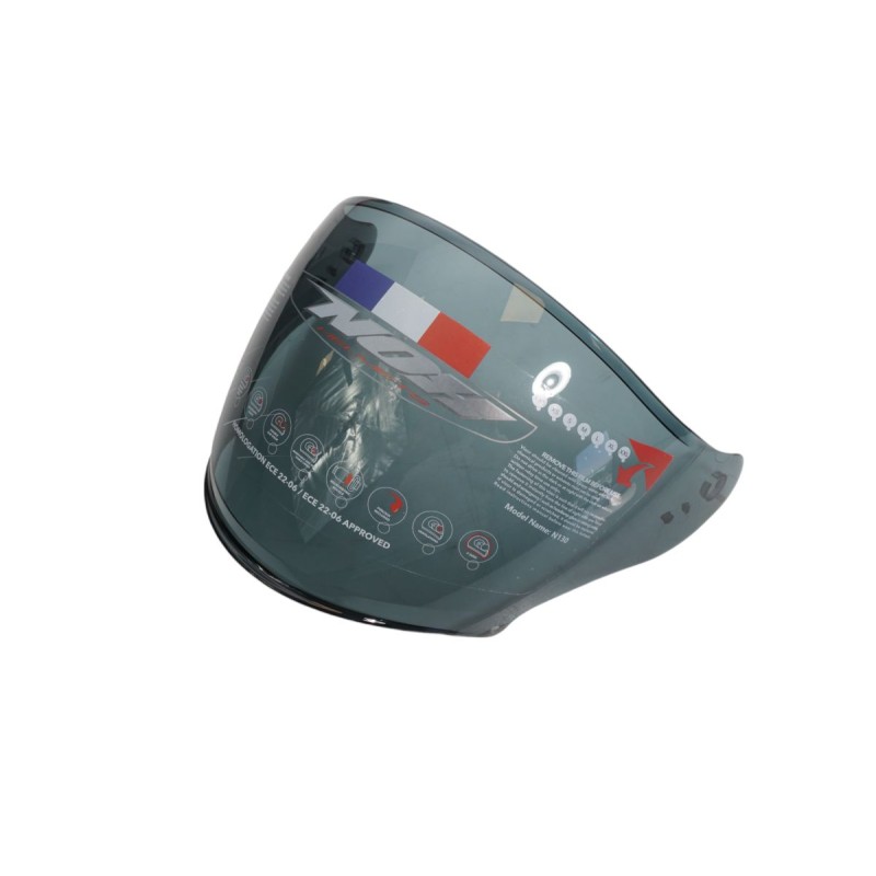 NOX KASK CZĘŚCI WIZJER/SZYBKA DO KASKU N130 CIEMNY