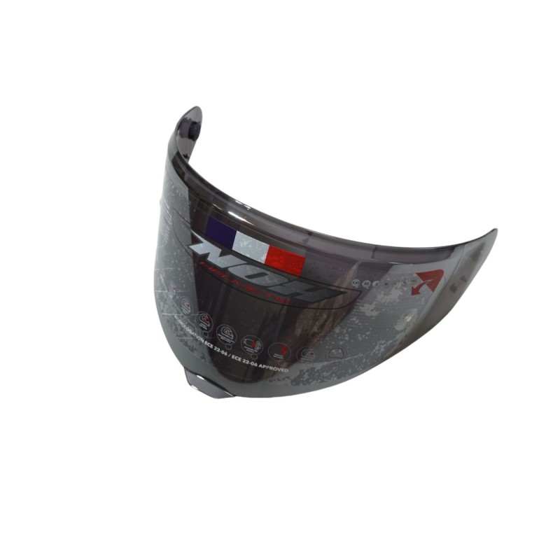 NOX KASK CZĘŚCI WIZJER/SZYBKA/SZYBA DO KASKU N401 SREBRNE LUSTRO