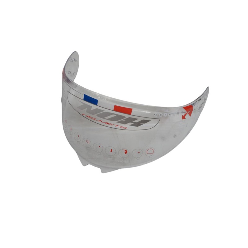 NOX KASK CZĘŚCI WIZJER/SZYBKA/SZYBA DO KASKU N966 KOLOR PRZEŹROCZYSTY (CLEAR)