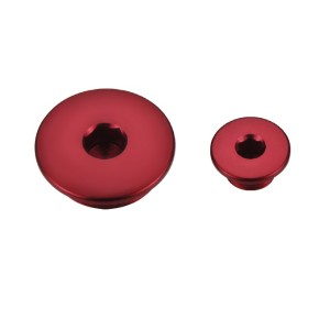 Korki inspekcyjne silnika Honda CRF 250R '10-'17, CRF 450R '02-'23, CRF 250X '10-'16, CRF 450X '05-'17, CRF 1000