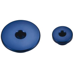 Korki inspekcyjne silnika Yamaha YZF 450 \'06-\'09, WR 250F \'03-\'13, WR450F 03-11 niebieskie