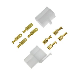 ELECTROSPORT 2025/02 ZŁĄCZE / KOSTKA 3 PINOWA 1/4" (STAREGO TYPU) KOMPLETNA