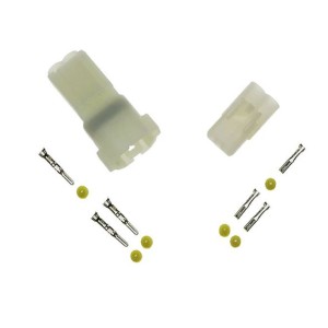 Złącze / Kostka hermetyczna 2-pinowa ELECTROSPORT 2025/02 - kompletny zestaw