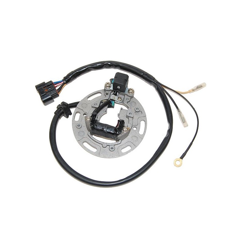 Uzwojenie alternatora Kawasaki KX 85/100 '01-'05 z płytą i kablami