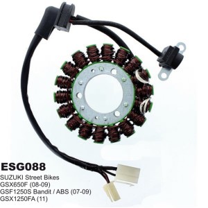 Electrosport uzwojenie alternatora Suzuki GSF 650, GSF 1250, GSX 650F, GSX 1250F '07-'11