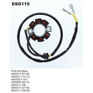 Uzwojenie alternatora (stator) KTM SXF 450 '07-'12, SXF 505 '07-'08, XCF 505 '08-'09