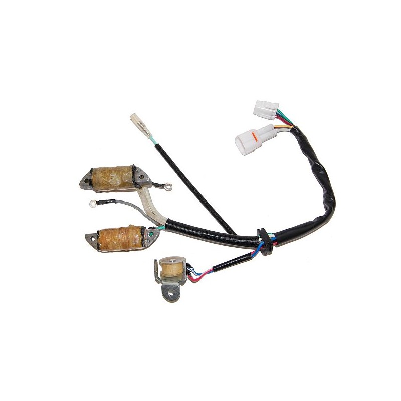 Uzwojenie alternatora ze światłami Yamaha YFM 50 Raptor, Grizzly, YFM 80 Badger