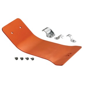 Osłona pod silnik aluminiowa KTM 125/250/350/450 SXF, EXCF '11-'14, Husqvarna '14-'15 pomarańczowa
