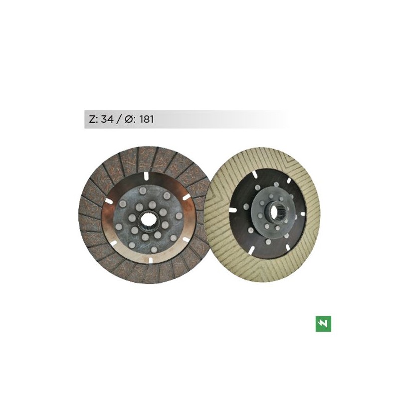 NEWFREN TARCZE SPRZĘGŁOWE BMW R 50/60/75/80/100 (MCC601) (SUCHE SPRZĘGŁO) (WZMOCNIONE)