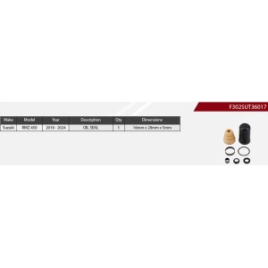 Zestaw naprawczy amortyzatora tylnego Suzuki RMZ 450 '18-'24