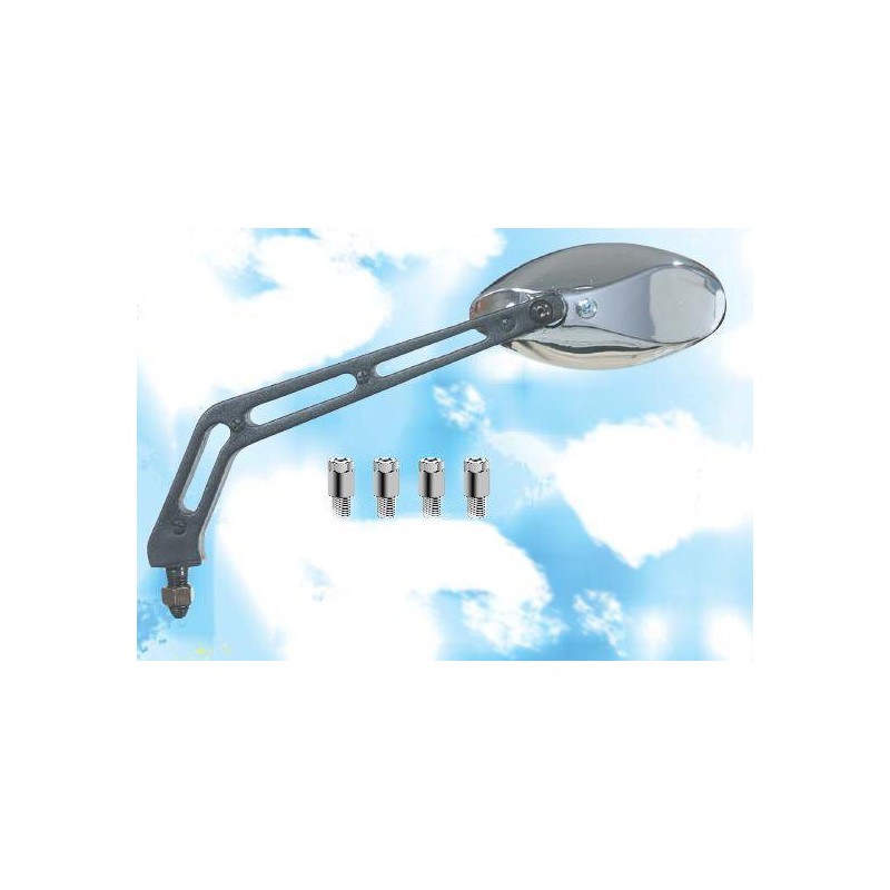 Lusterko uniwersalne lewe/prawe - promocja, kolor czarny