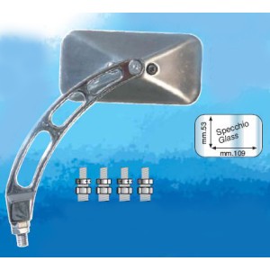 Lusterko samochodowe uniwersalne Carbon - promocja