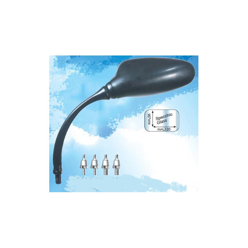 Lusterko uniwersalne Carbon prawe - promocja! Kup teraz!