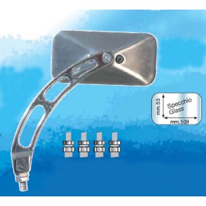 Lusterko uniwersalne aluminiowe polerowane - promocja!