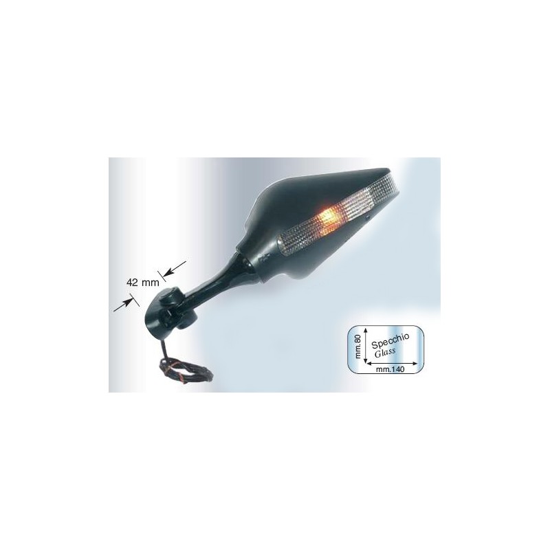 Lusterko prawe Suzuki GSXR 600 (01-03), GSXR 750 (00-03), GSXR 1000 (01-02), GSXR 1300 (99-05)