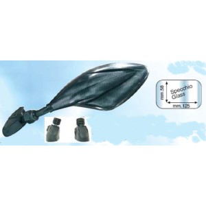 Lusterko uniwersalne prawe do owiewki z adapterem