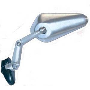 Lusterko prawe aluminiowe składane do samochodu - Far Lusterko Uniwersalne