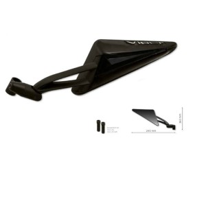 Lusterko prawe trójkątne czarne do Vipera M 10-X1,25