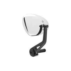 Lusterko na koniec kierownicy lewe - kolor srebrny
