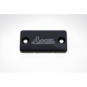 Pokrywa pompy hamulcowej przedniej Accel do Yamaha/Suzuki/Kawasaki - kolor czarny