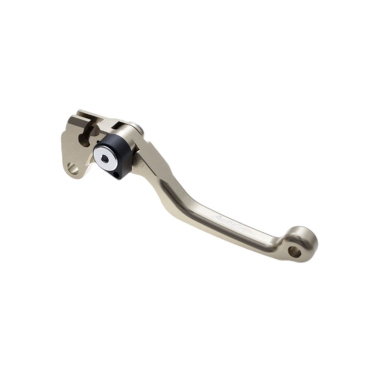 ACCEL DŹWIGNIA (KLAMKA NIEŁAMKA) SPRZĘGŁA YAMAHA/SUZUKI RM 125/250 '92-'08, DRZ 400 - KOLOR TYTANOWY - PROMOCJA