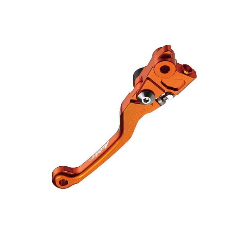 ACCEL DŹWIGNIA (KLAMKA NIEŁAMKA) SPRZĘGŁA (MAGURA) KTM SXF 450`09-12, SX 125`09-15 KOLOR POMARAŃCZOWY