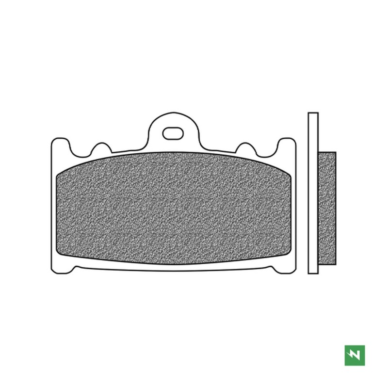 Klocki hamulcowe NEWFREN KH158 - Touring Sinter