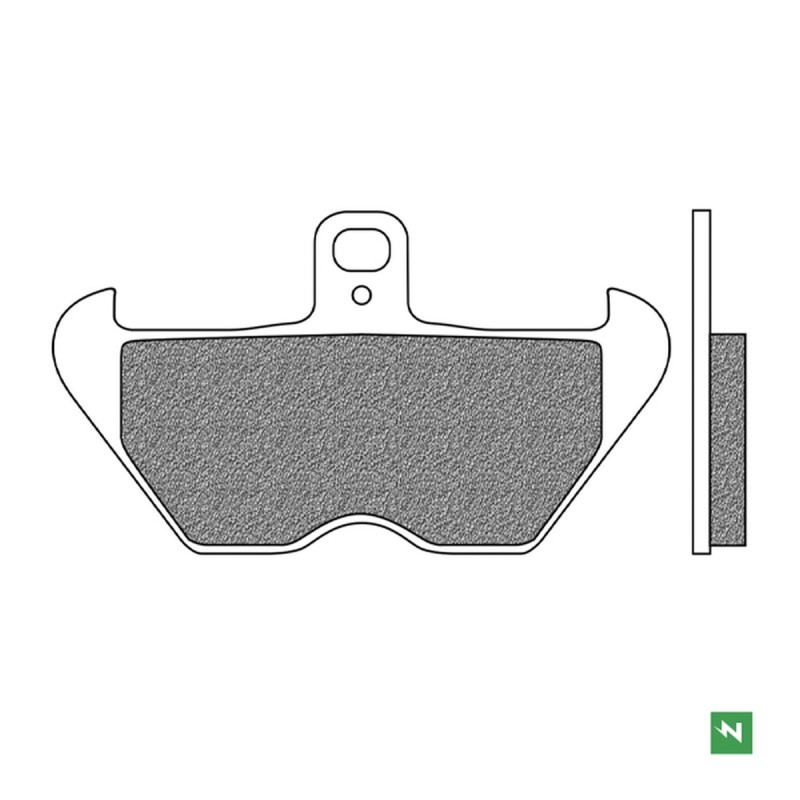 NEWFREN KLOCKI HAMULCOWE PRZÓD KH407 / KH246 (TOURING ORGANIC) - najlepsza jakość w atrakcyjnej cenie