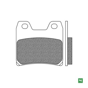 Klocki hamulcowe tył YAMAHA FZS 1000 FAZER '01-'05, XJR 1300 '01-'16 - NEWFREN KH348