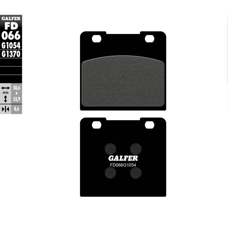 Galfer Klocki Hamulcowe KH103 Półmetaliczne