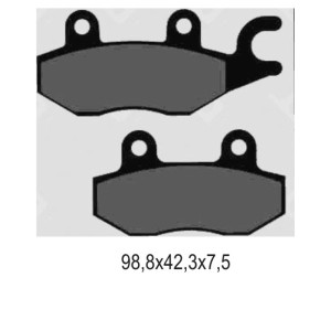 GALFER KLOCKI HAMULCOWE KH165 - Oferta Specjalna - Wyprzedaż